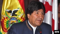 Evo Morales.