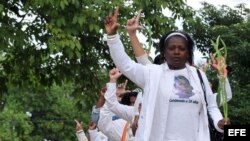 Berta Soler, portavoz de las Damas de Blanco