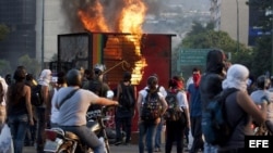 Protestas en Caracas