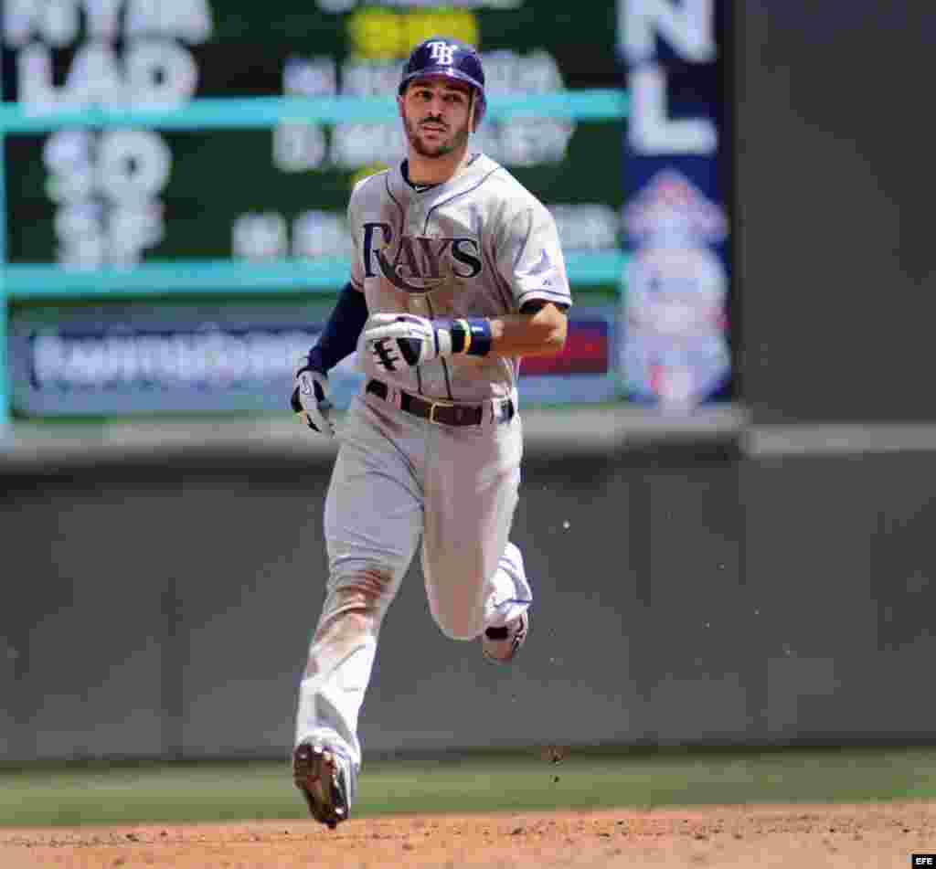 El pelotero de Tampa Bay Sean Rodríguez. 