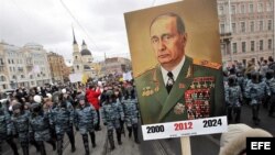 Protesta en San Petersburgo